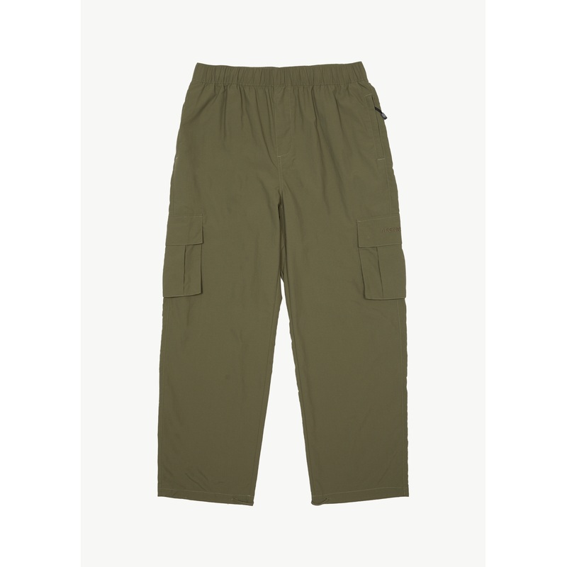 AFENDS Mens Badlands – Cargo Pant – Military