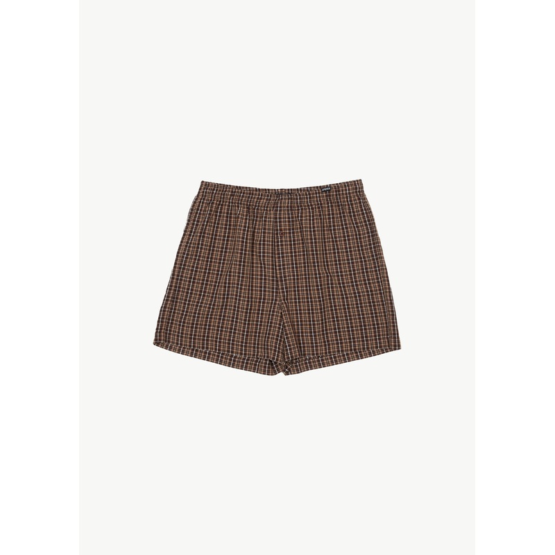 AFENDS Mens Hometown – Boxer Short – Coffee