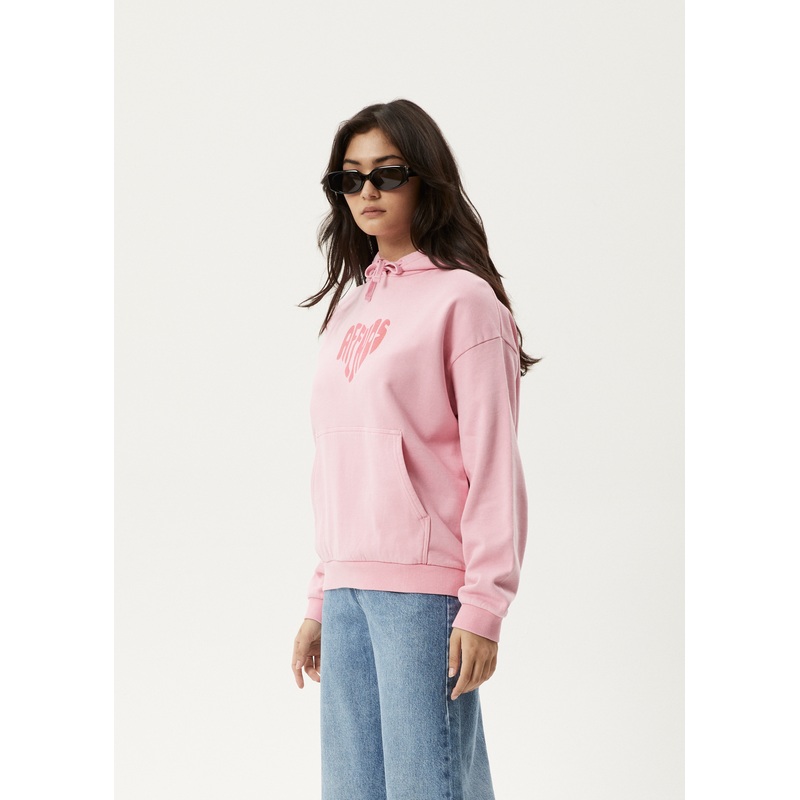 AFENDS Womens Mara – Hoodie – Powder Pink