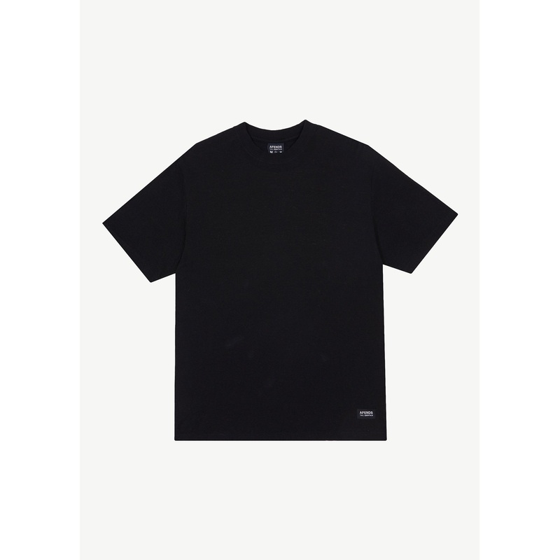 AFENDS Mens Classic – Retro Tee – Black