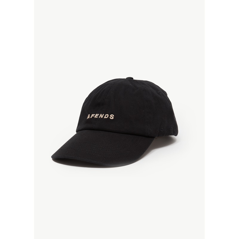 AFENDS Womens Daylight – Panelled Cap – Stone Black