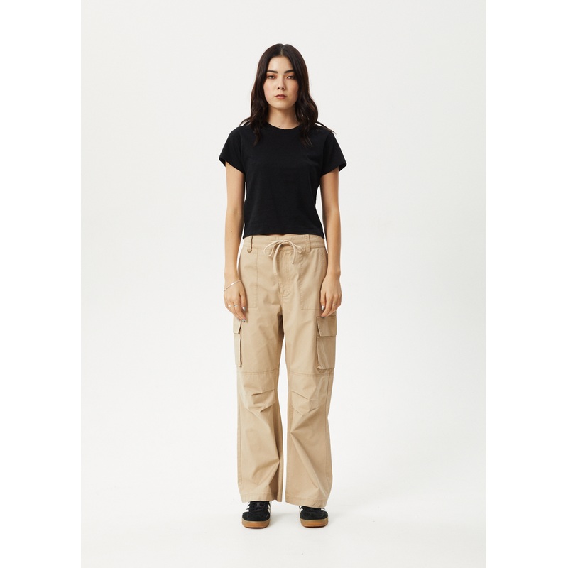 AFENDS Womens Apprentice – Cargo Pant – Taupe