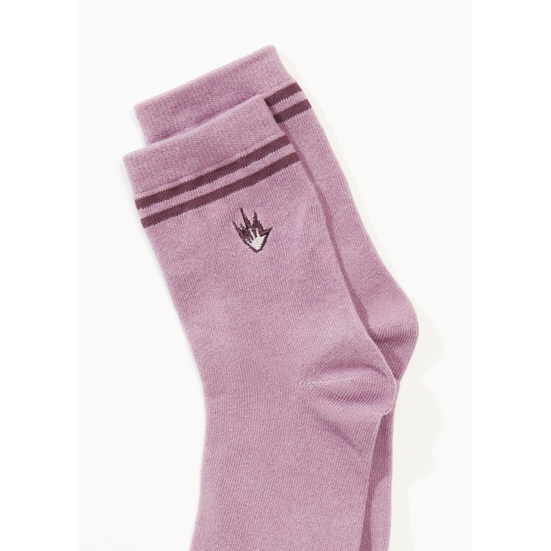 AFENDS Womens Inferno – Socks Two Pack – Grape