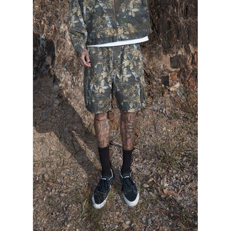 AFENDS Mens Ninety Eights Cargo – Oversized Cargo Short 20 – Find Me