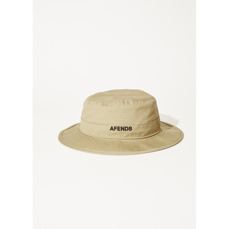 AFENDS Mens Rip It Up – Bucket Hat – Boa