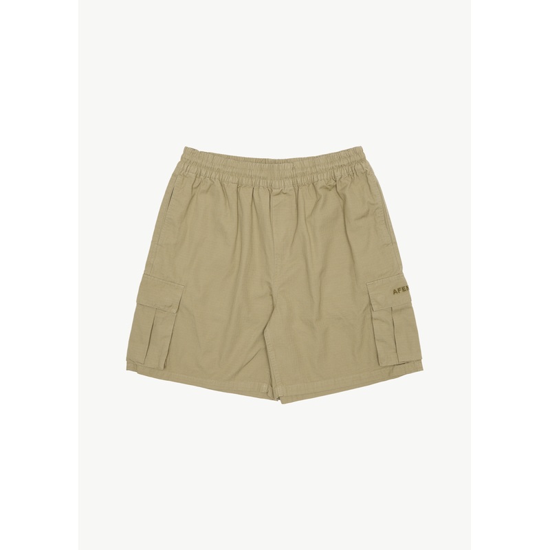 AFENDS Mens Ripped Out 98 – Organic Oversized Cargo Short 22 – Boa