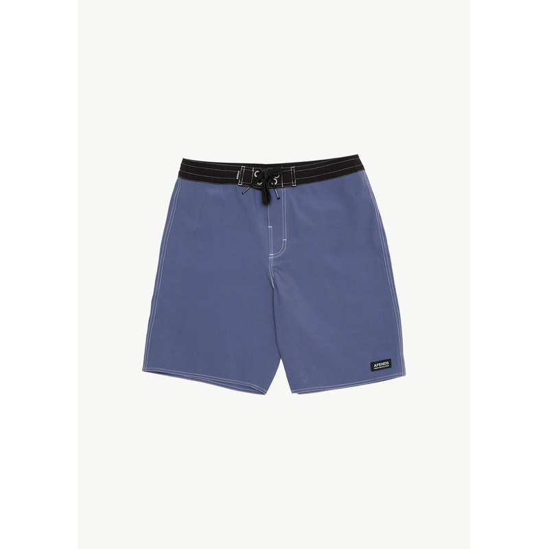 AFENDS Mens Surf Related – Fixed Waist Boardshort 20 – Marlin