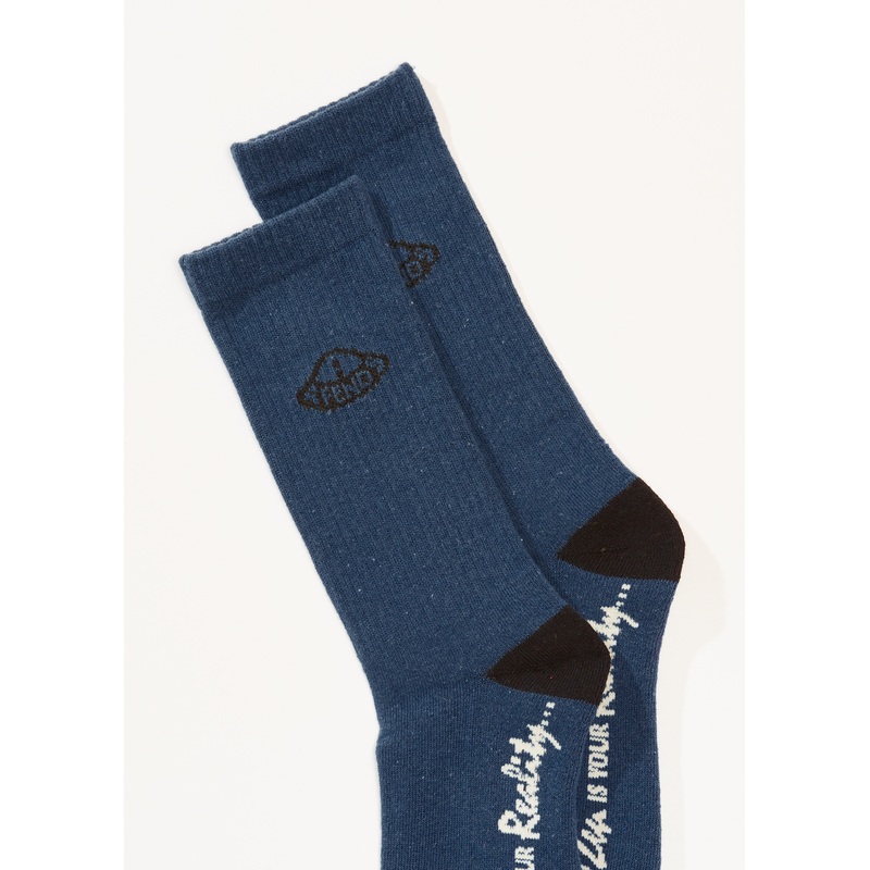 AFENDS Mens Zen – Socks One Pack – Marlin
