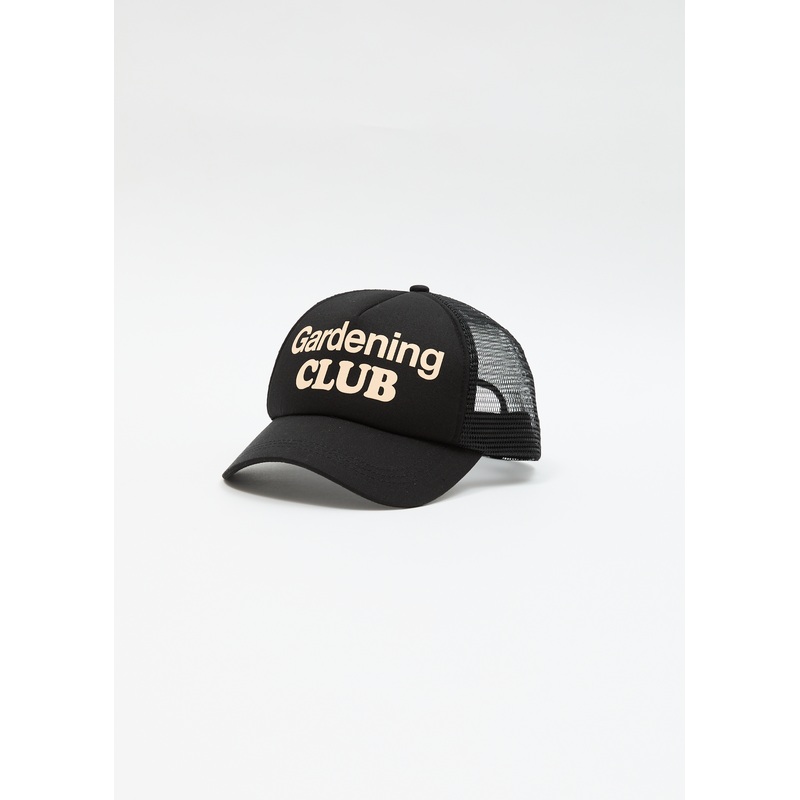 AFENDS Womens Gardening Club – Trucker Cap – Black