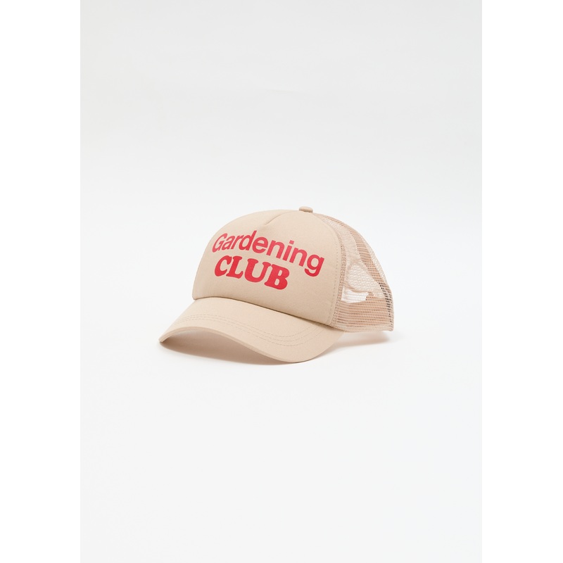 AFENDS Womens Gardening Club – Trucker Cap – Taupe