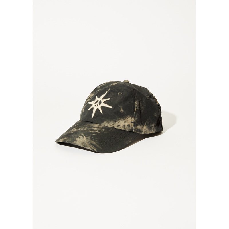 AFENDS Mens Peace Out – Six Panel Cap – Sand
