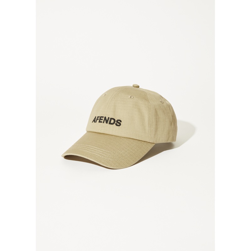 AFENDS Mens Ripped Out – Six Panel Cap – Boa