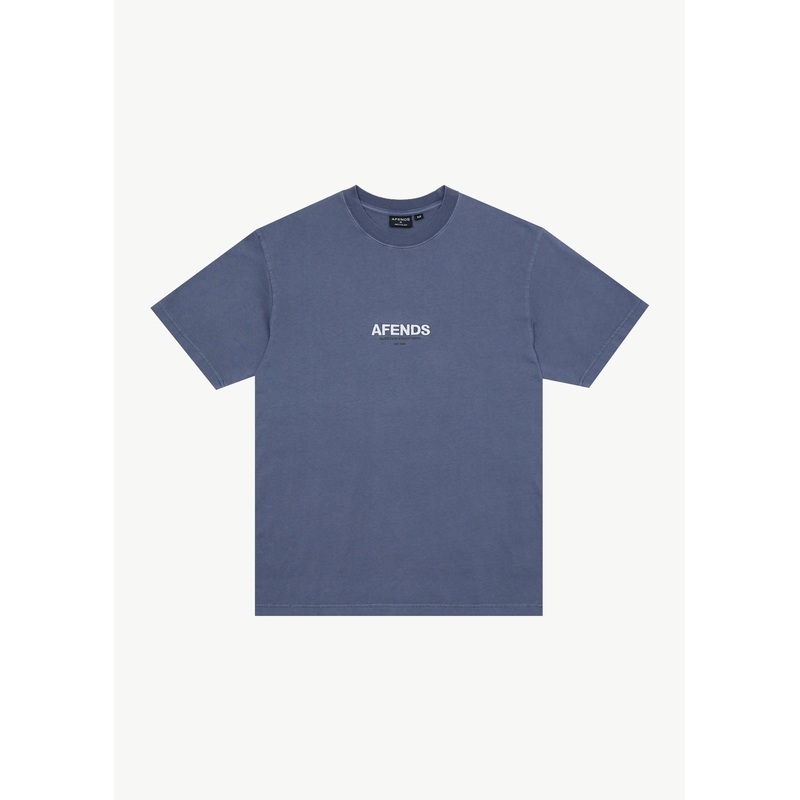 AFENDS Mens Vinyl – Retro Tee – Marlin