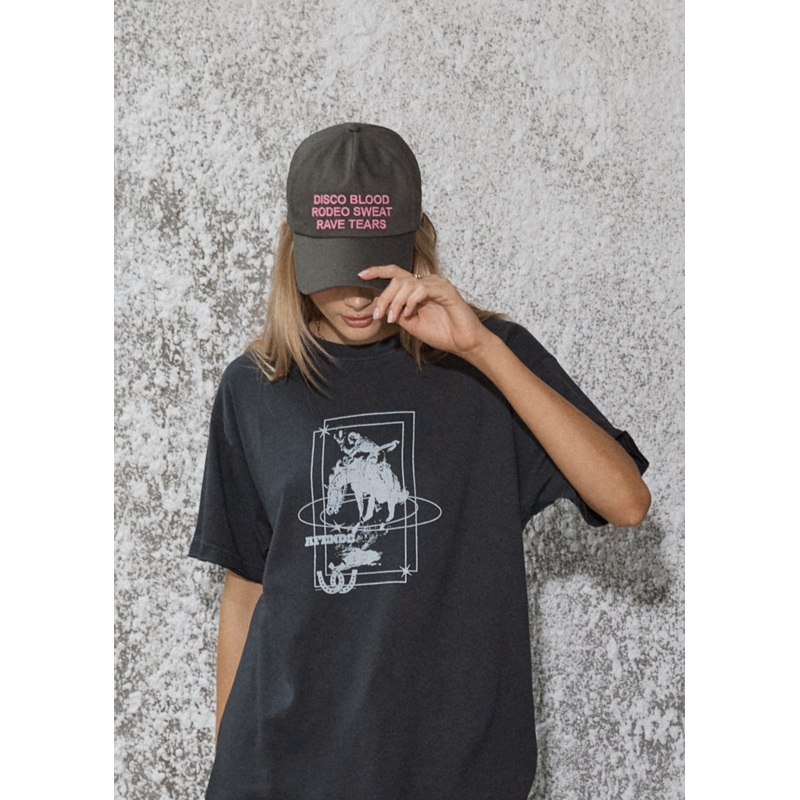 AFENDS Womens Disco Rodeo – Trucker Cap – Gunmetal