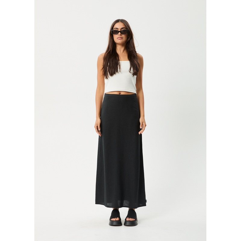 AFENDS Womens Lilo – Maxi Skirt – Black