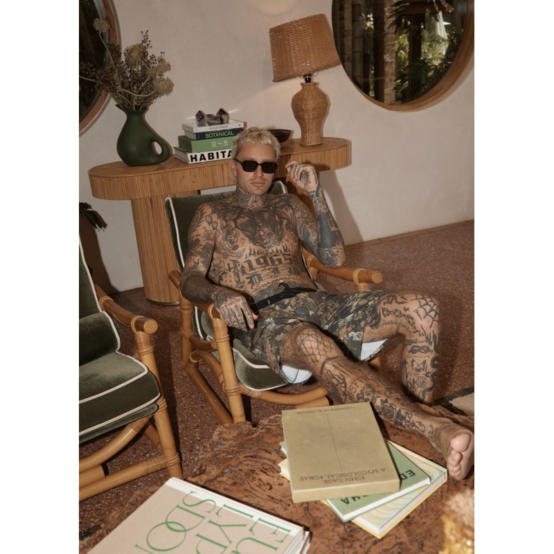 AFENDS Mens Find Me – Surf Related Boardshort 20 – Find Me