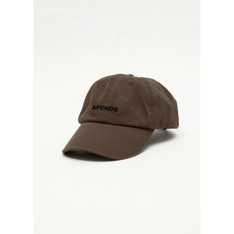 AFENDS Womens Daylight – Panelled Cap – Coffee