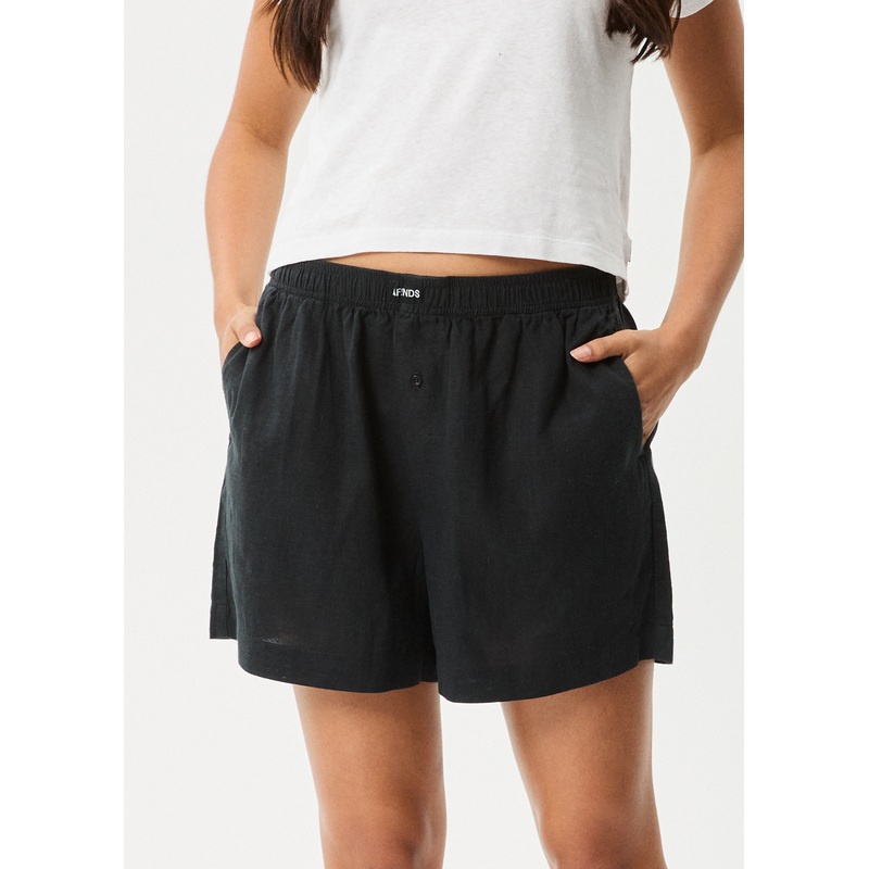 AFENDS Womens Lilo – Boxer Short – Black