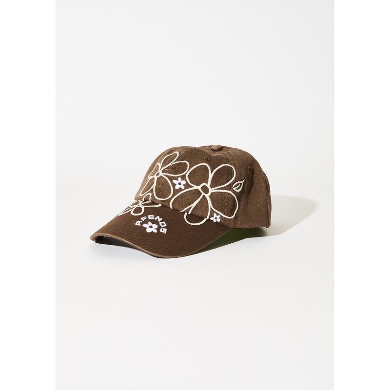 AFENDS Womens Tranquil – Panelled Cap – Coffee
