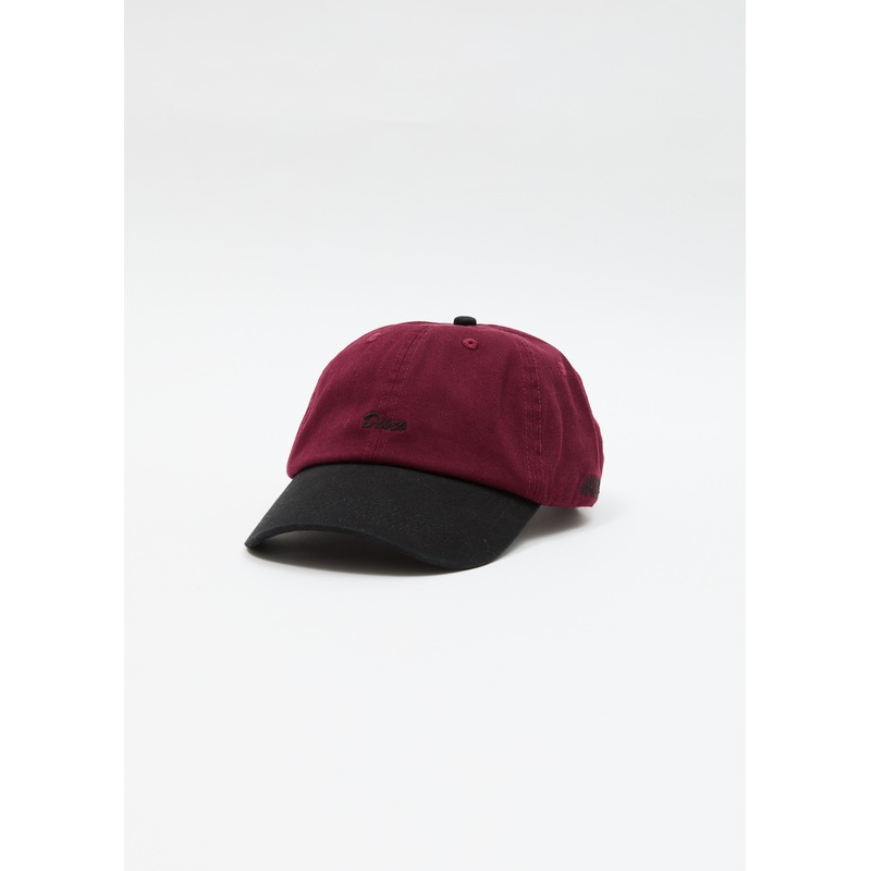 AFENDS Womens Disco – Panelled Cap – Burgundy