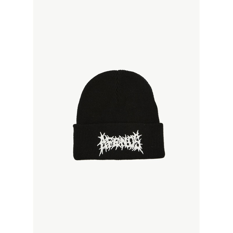AFENDS Mens Mental – Beanie – Black