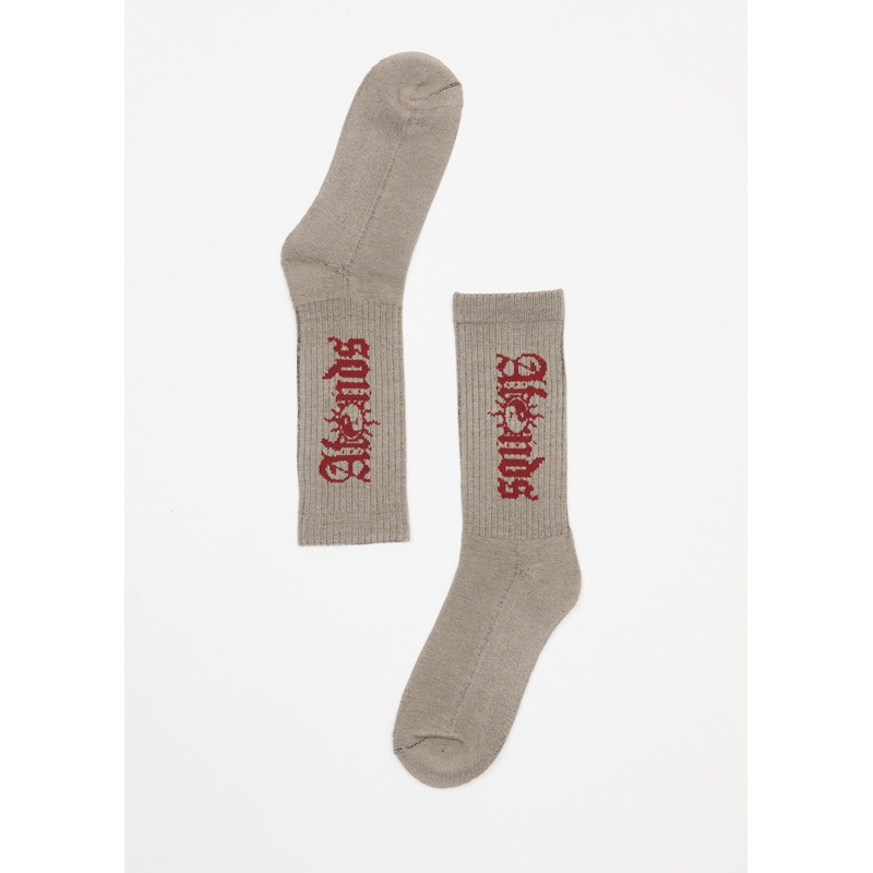 AFENDS Mens Mental Sunbite – Socks Two Pack – Multi