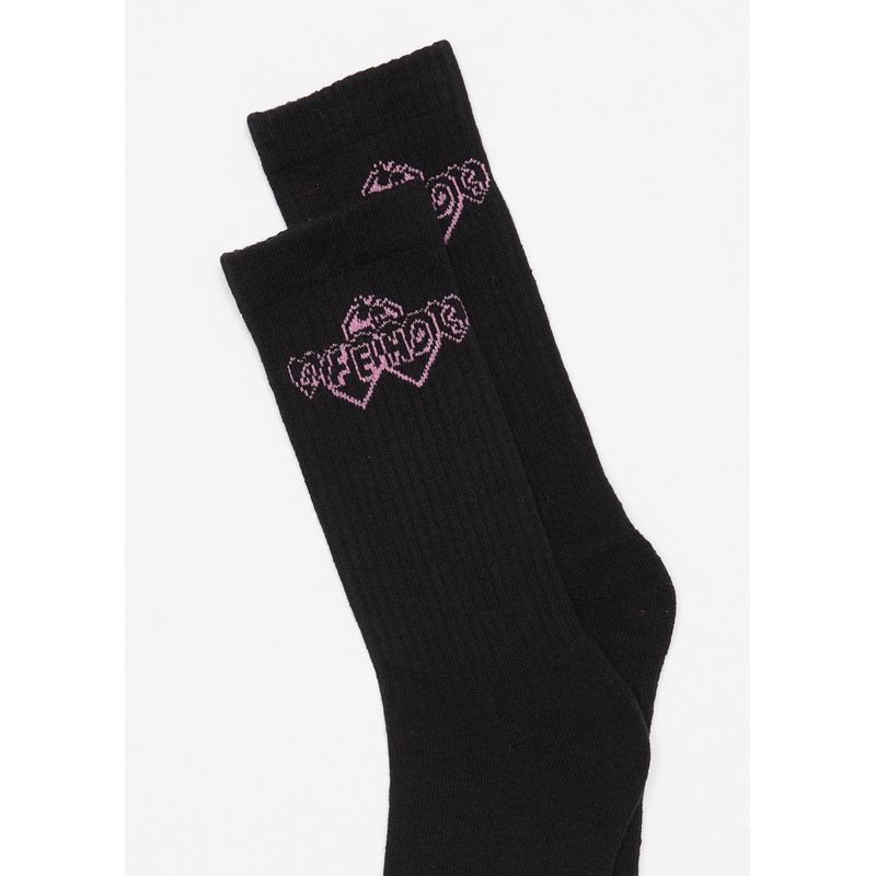 AFENDS Mens Mind Blow – Socks One Pack – Black