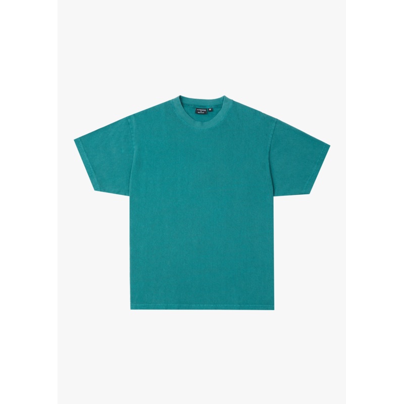 AFENDS Mens Genesis – Heavyweight Boxy Tee – Washed Pine