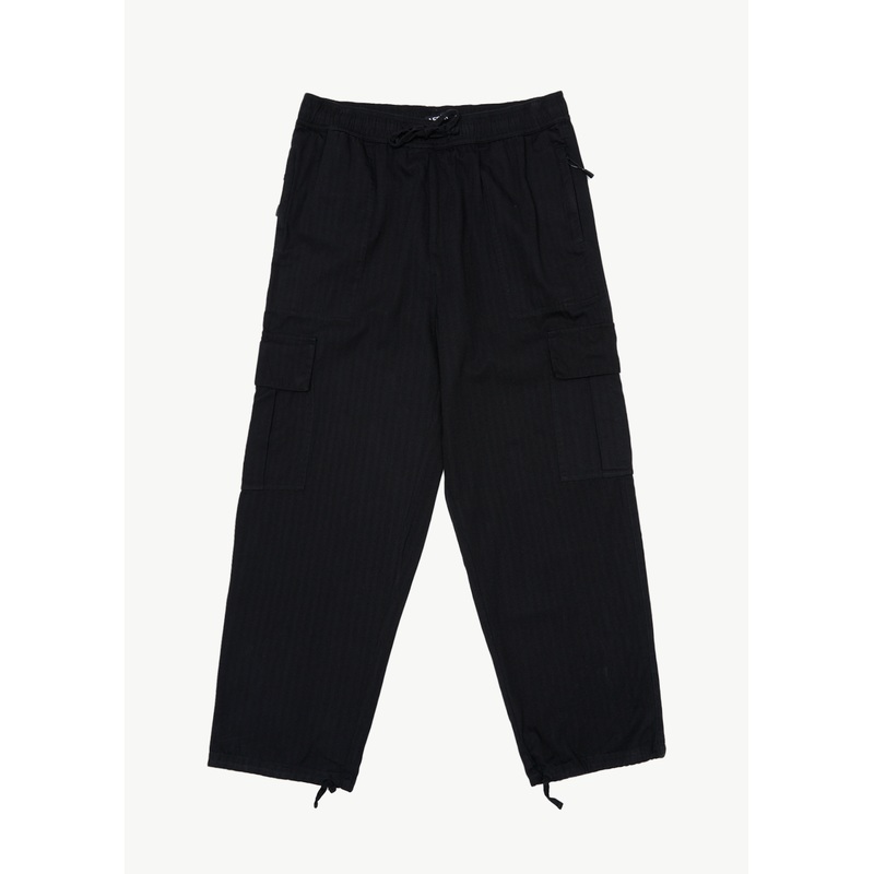 AFENDS Mens Atlas – Cargo Pant – Black