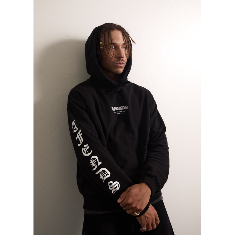 AFENDS Mens Gothic – Hoodie – Black