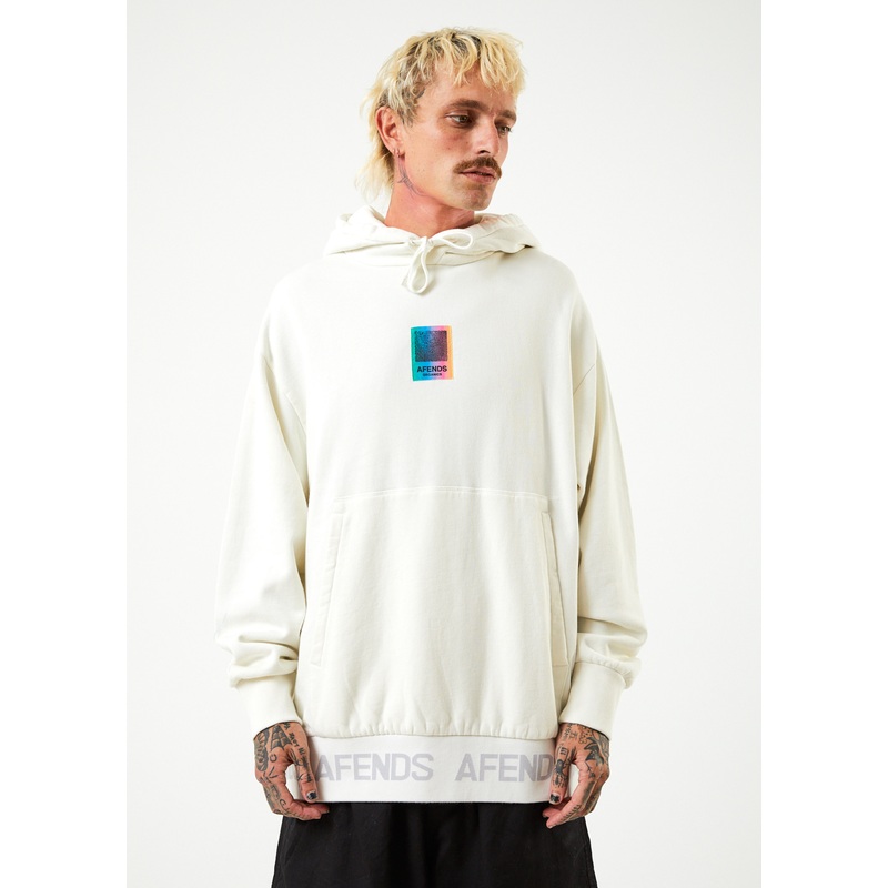 AFENDS Unisex Studio – Unisex Oversized Hoodie – Off White