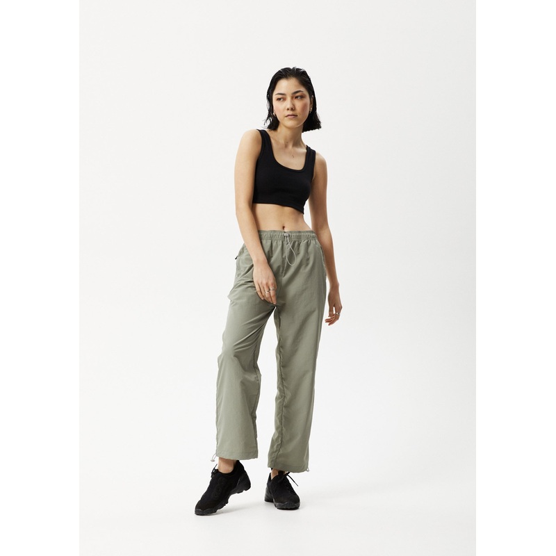 AFENDS Womens Octave – Spray Pant – Olive