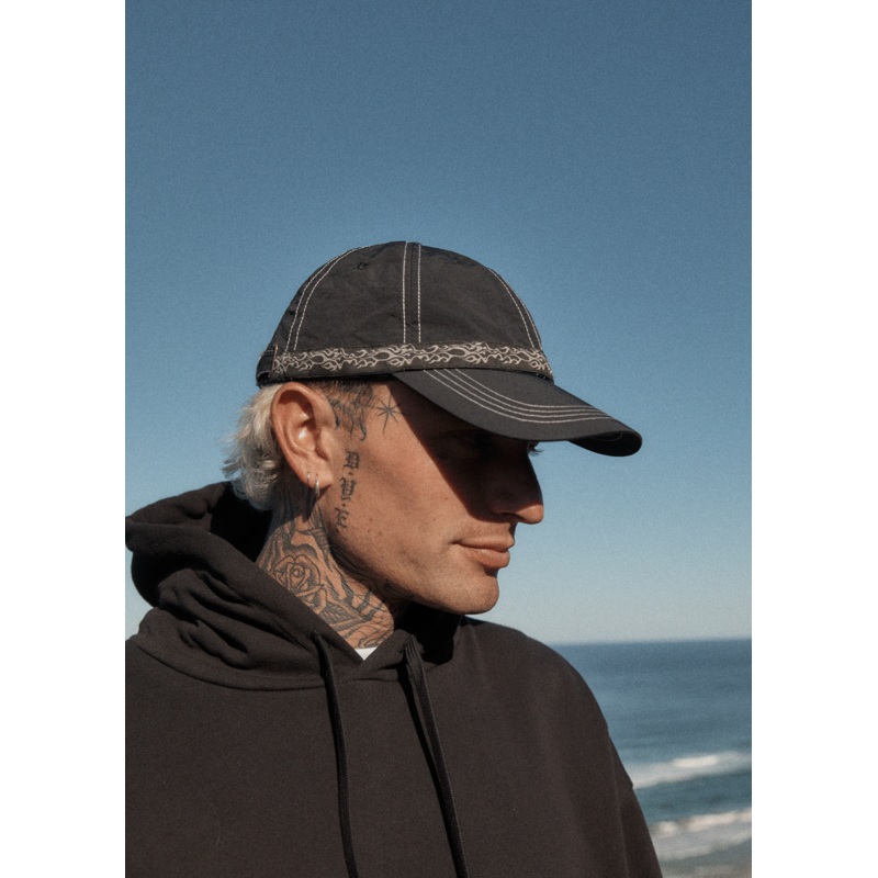 AFENDS Mens Bound – Six Panel Cap – Black