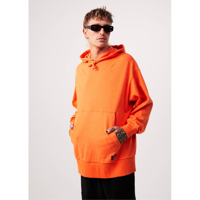 AFENDS Mens All Day – Relaxed Hoodie – Sunset