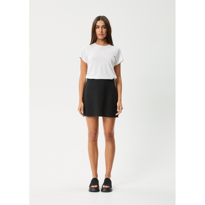 AFENDS Womens Lilo – Mini Skirt – Black