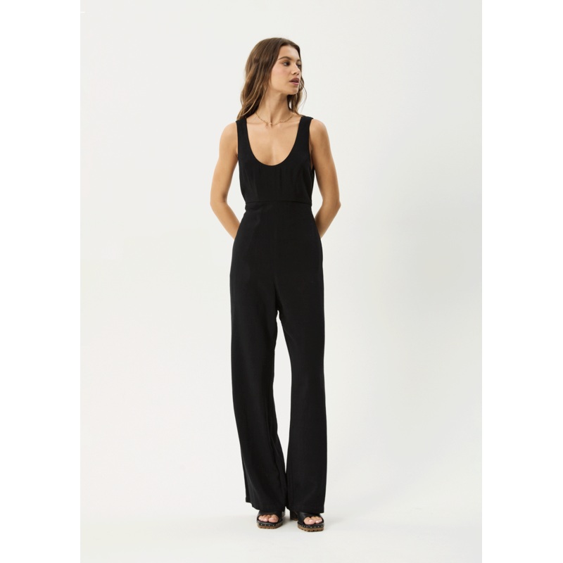 AFENDS Womens Charlotte – Jumpsuit – Black