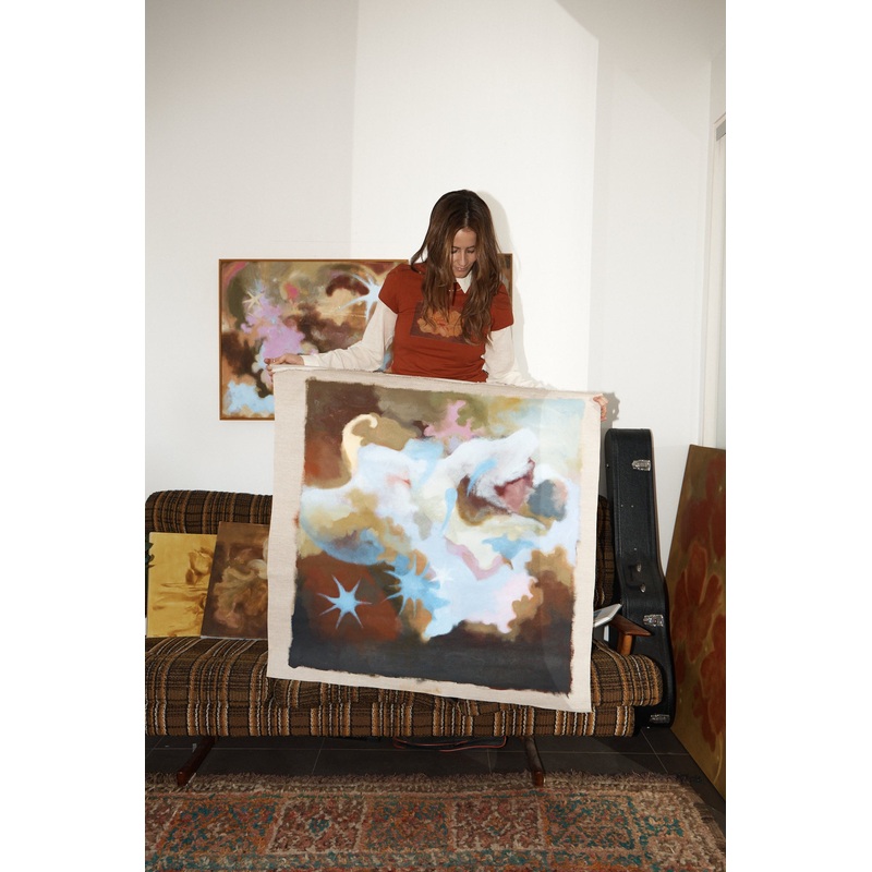 AFENDS Womens Dark Heaven – Baby Tee – Red Rum