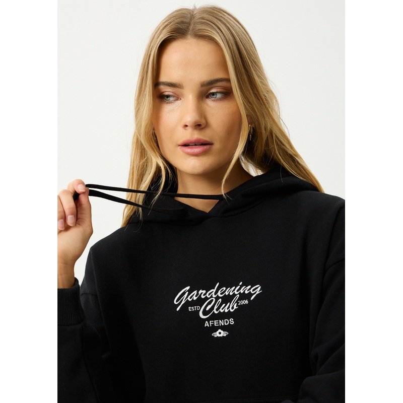 AFENDS Womens Gardening Club – Hoodie – Black