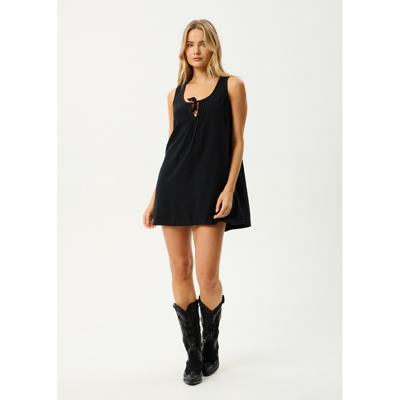 AFENDS Womens Michi – Mini Dress – Black