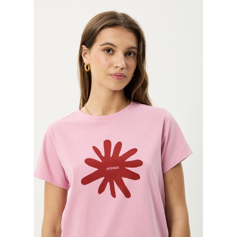 AFENDS Womens Nessa – Regular Tee – Marrakesh