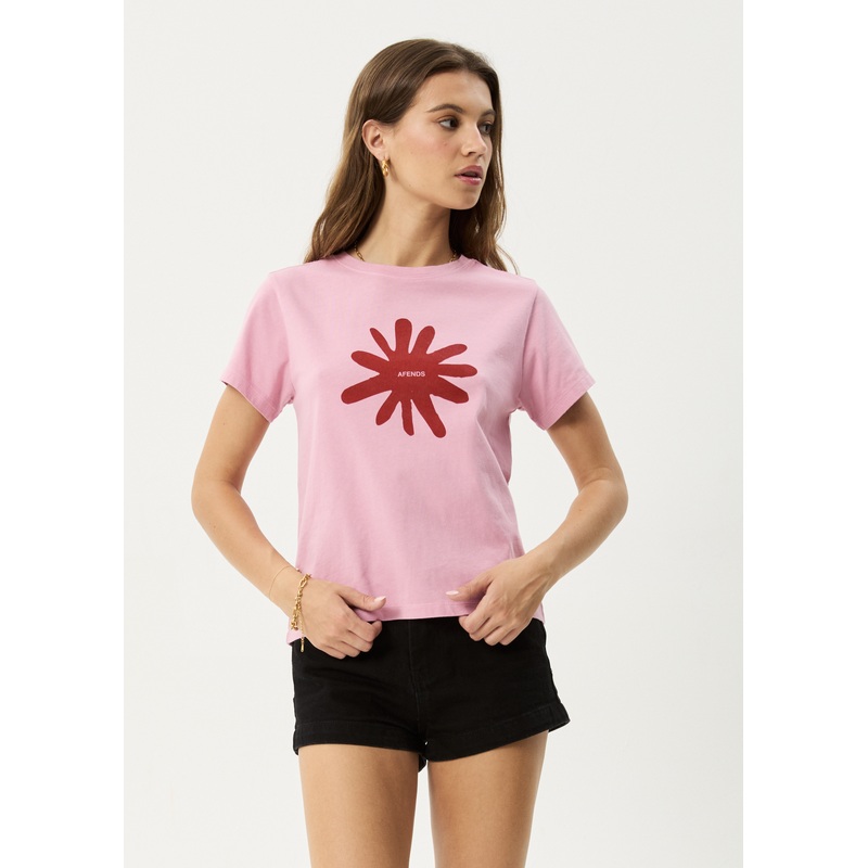 AFENDS Womens Nessa – Regular Tee – Marrakesh