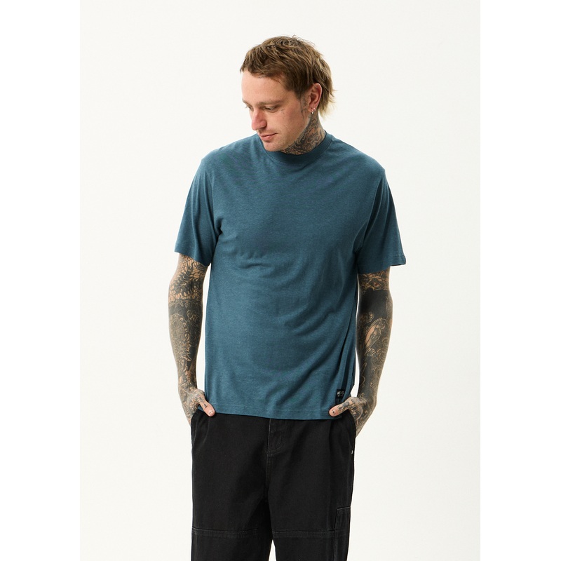 AFENDS Mens Classic – Retro Tee – Fuel