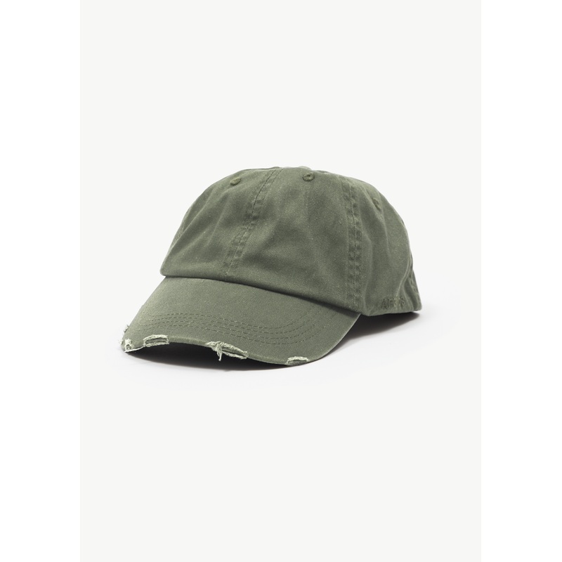 AFENDS Mens Genesis – Six Panel Cap – Washed Sycamore