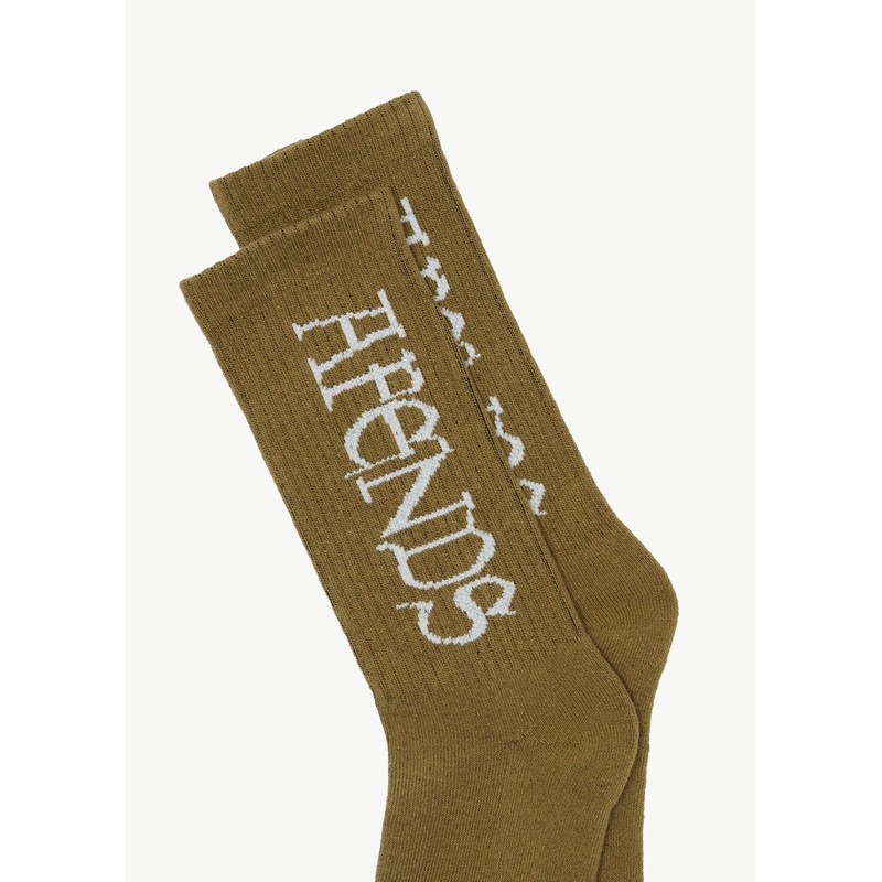 AFENDS Mens Seeing Double – Socks Two Pack – Multi