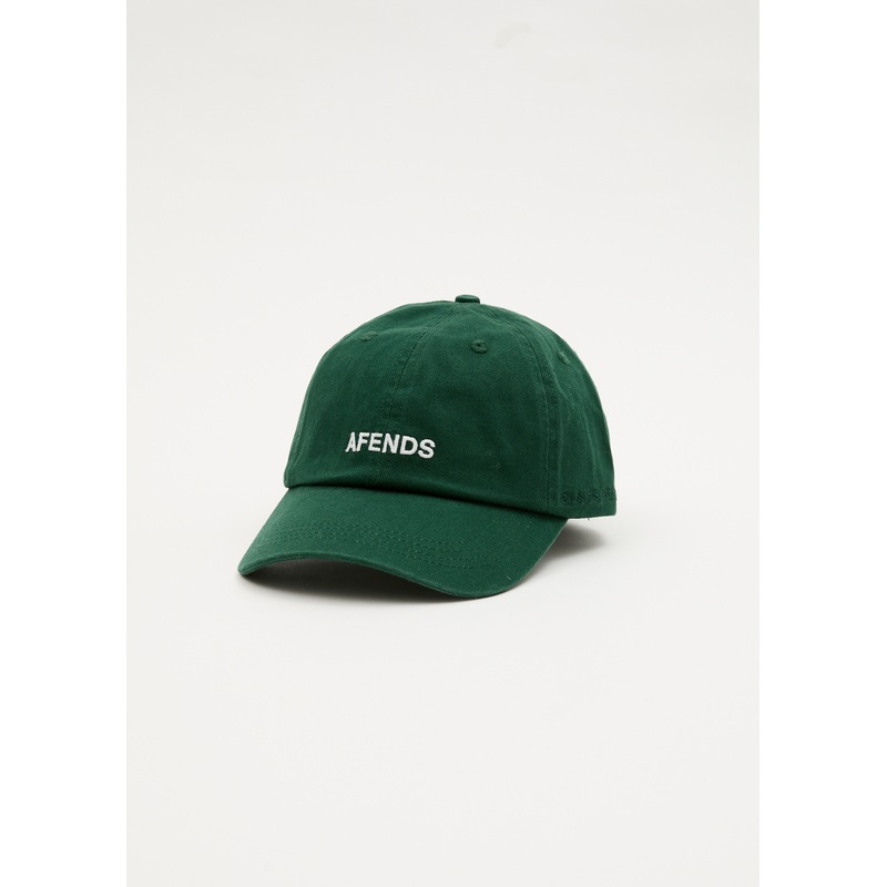 AFENDS Womens Daylight – Panelled Cap – Hunter Green