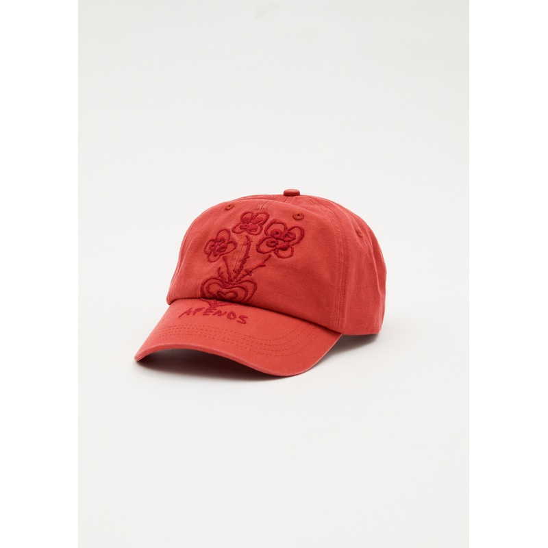AFENDS Womens Maisie – Panelled Cap – Red Rum