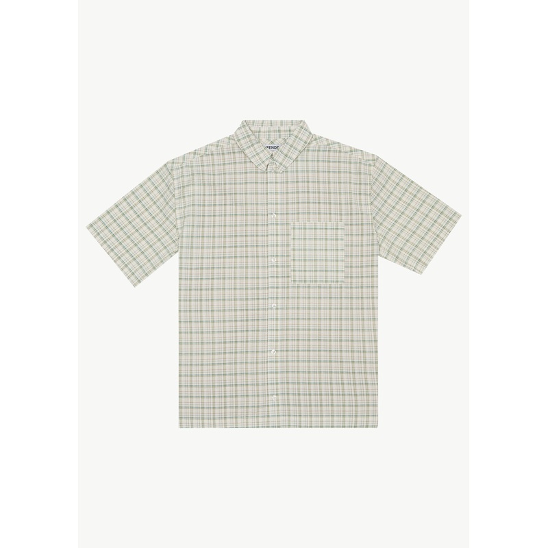 AFENDS Mens Legacy – Short Sleeve Shirt – Boa Check