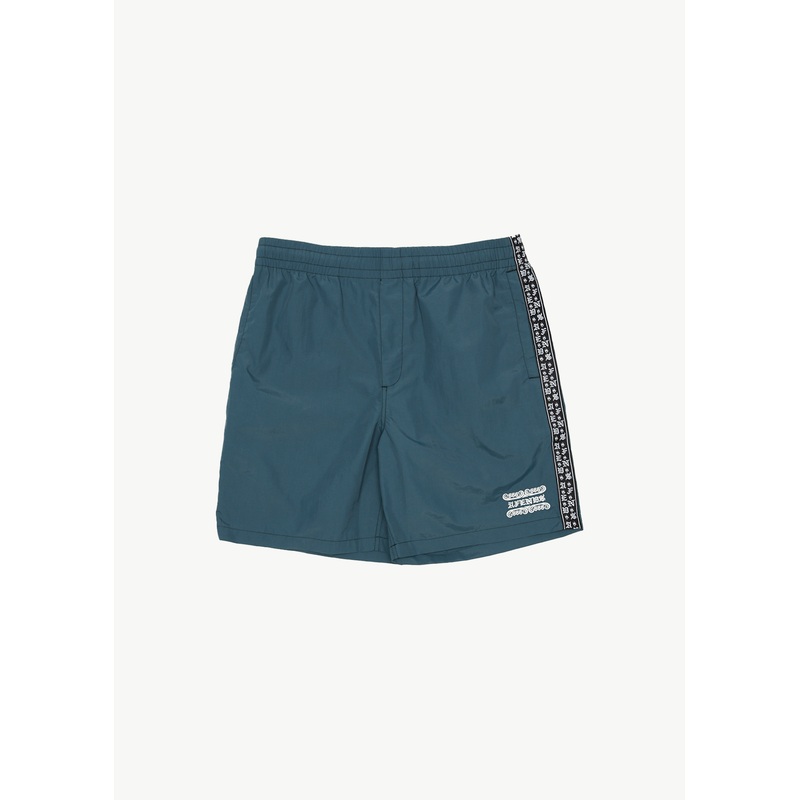 AFENDS Mens Sixsixsix – Baywatch Swim Short 18 – Fuel
