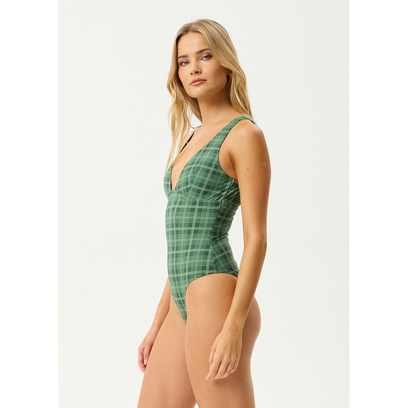 AFENDS Womens Lonnie – One Piece – Hunter Green