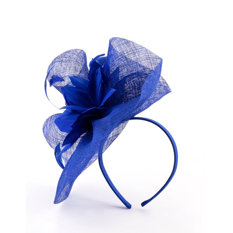 Large Scarf With Feathers Aliceband